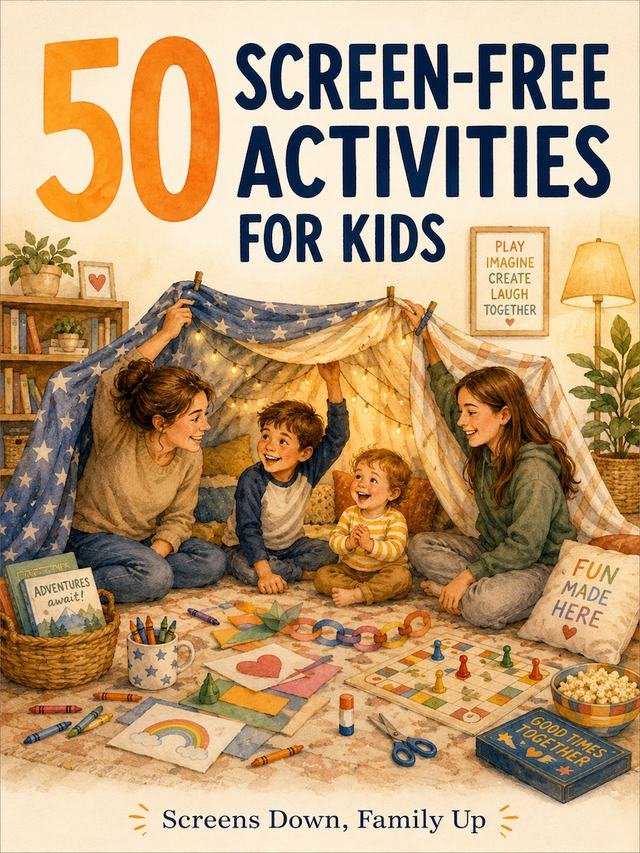 50 Screen-Free Activities ebook
